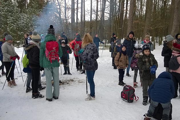 Nad Jeziorem Czarnym... w śnieżnej bieli