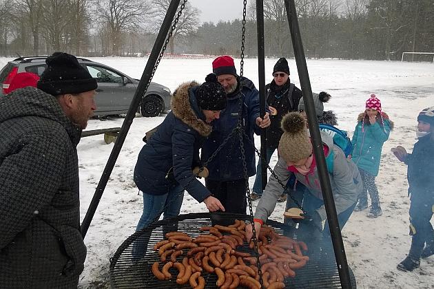 Nad Jeziorem Czarnym... w śnieżnej bieli