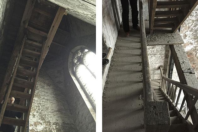 Remont kościelnej wieży w ramach projektu „Skarby Lęborka…”