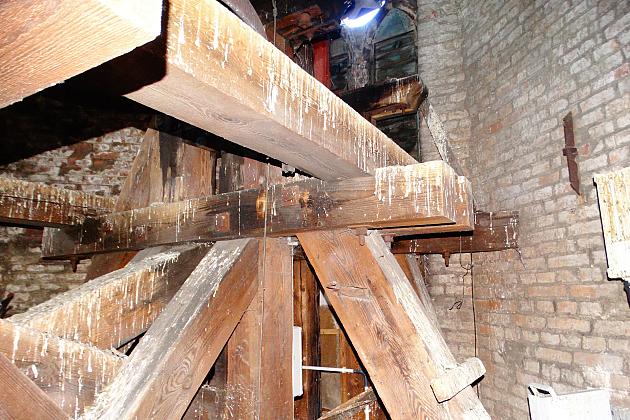 Remont kościelnej wieży w ramach projektu „Skarby Lęborka…”