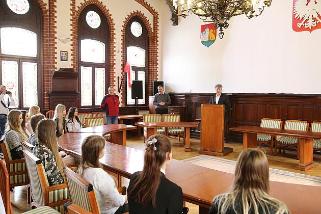 Miss Ziemi Słupskiej i Lęborskiej 2018 w ratuszu