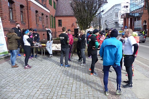 Sztafeta „Wybiegajmy Zieloną Strefę Relaksu” przebiegła przez Lębork
