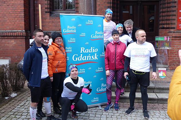 Sztafeta „Wybiegajmy Zieloną Strefę Relaksu” przebiegła przez Lębork