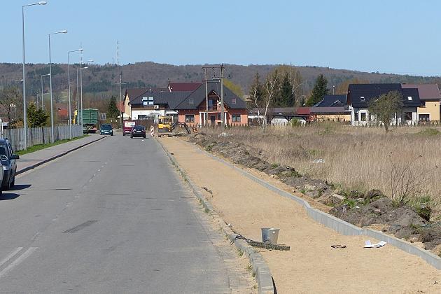 Budowa ścieżki rowerowej na ulicy Nadmorskiej