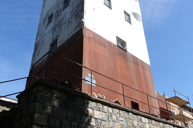 Przebudowa Wieży Ciśnień. Prace na poziomie parteru