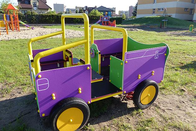 Nowy plac zabaw przy Przedszkolu nr 9