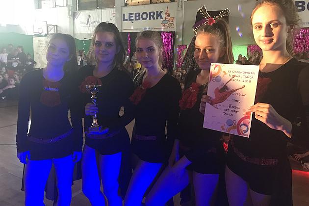 Sukces tancerek z SP nr 8 na IX Ogólnopolskim Festiwalu Tańca