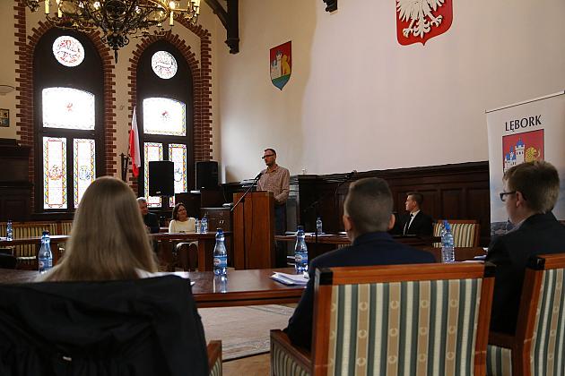 Uroczysta I Sesja III Kadencji Młodzieżowej Rady Miasta Lęborka