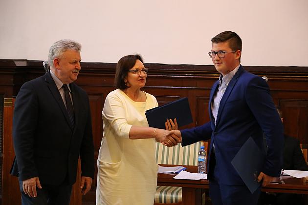 Uroczysta I Sesja III Kadencji Młodzieżowej Rady Miasta Lęborka