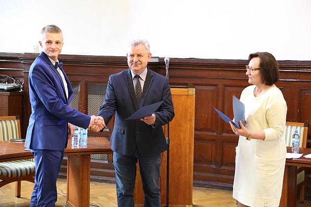 Uroczysta I Sesja III Kadencji Młodzieżowej Rady Miasta Lęborka