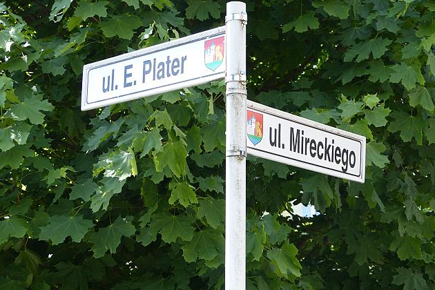 Remont ulicy i chodnika przy E. Plater