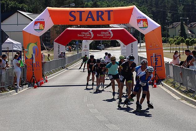 IV Półmaraton Wrotkarski w Lęborku