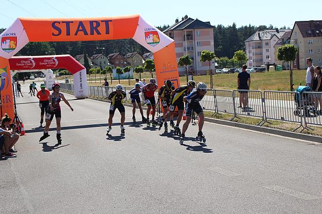 IV Półmaraton Wrotkarski w Lęborku