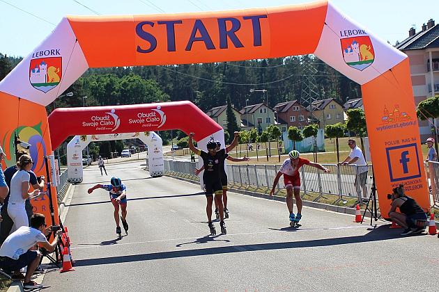 IV Półmaraton Wrotkarski w Lęborku