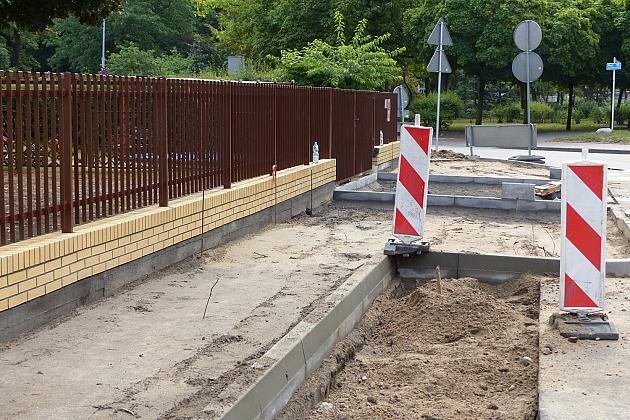 Budowa parkingu i przejścia dla pieszych przy Przedszkolu nr 1