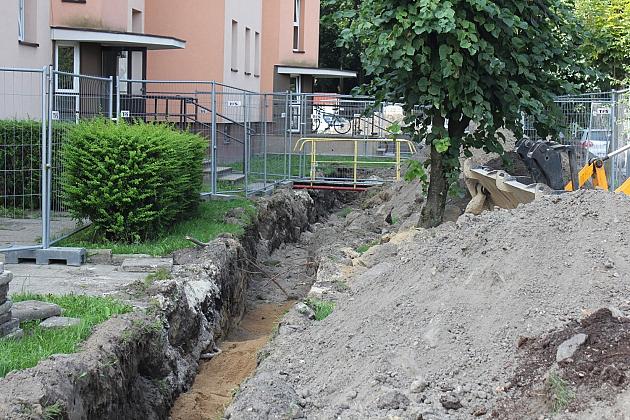 Modernizacja sieci ciepłowniczej przy Konopnickiej i Alei Wolności