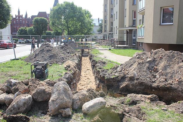 Modernizacja sieci ciepłowniczej przy Konopnickiej i Alei Wolności