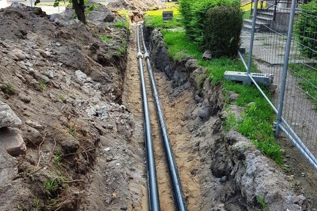 Modernizacja sieci ciepłowniczej przy Konopnickiej i Alei Wolności