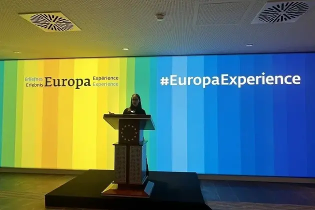 Lęborska młodzież z wizytą w Parlamencie Europejskim i partnerskim Dudelange