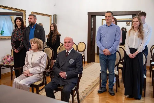 Złote Gody w lęborskim ratuszu