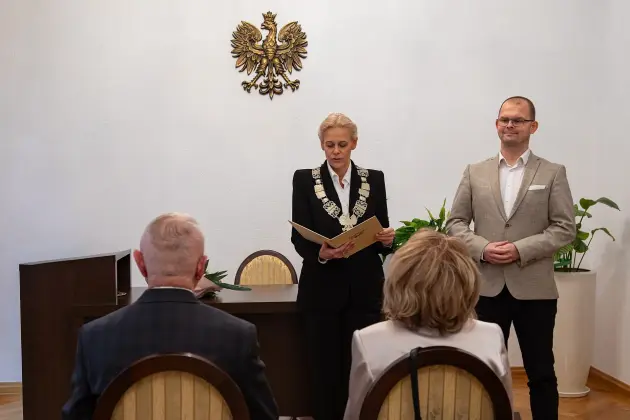 Złote Gody w lęborskim ratuszu