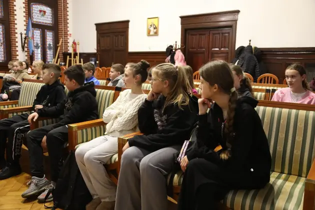 Uczniowie SP1 poznali kulisy pracy Urzędu Miejskiego w Lęborku