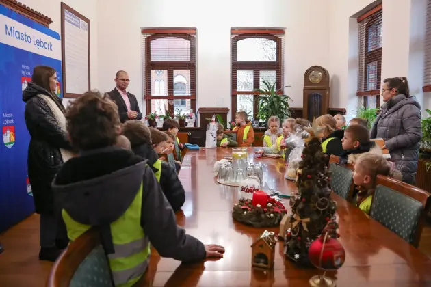 Świąteczne życzenia w Ratuszu!