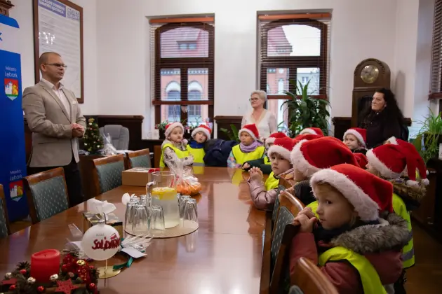 Świąteczne życzenia w Ratuszu!