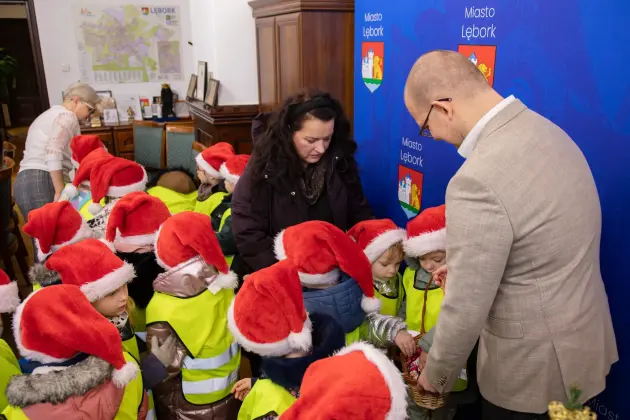 Świąteczne życzenia w Ratuszu!