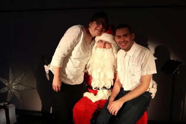 Życzenia świąteczne burmistrza dla uczestników Warsztatu Terapii Zajęciowej