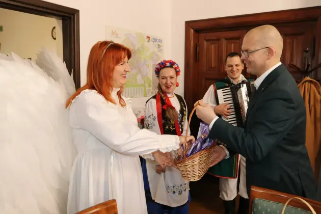 „Levino” z życzeniami dla burmistrza