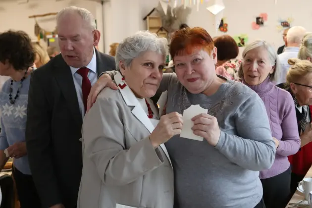 Wigilijne spotkanie z seniorami w Bazie