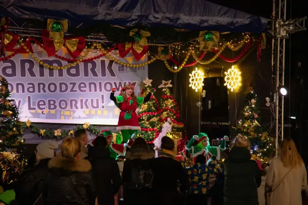II Jarmark Bożonarodzeniowy w Lęborku przyciągnął tłumy mieszkańców i gości
