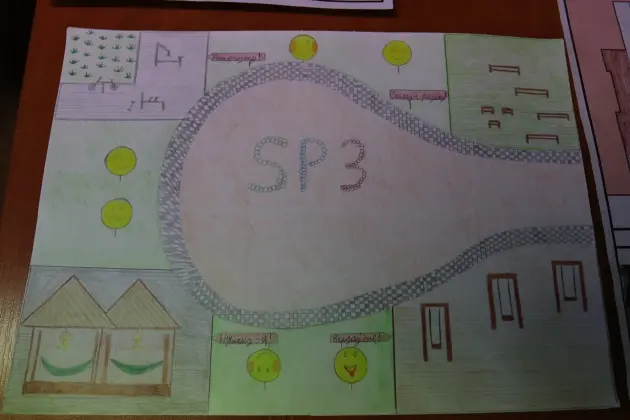 Uczniowie zaprojektowali wymarzoną strefę relaksu w Szkole Podstawowej nr 3