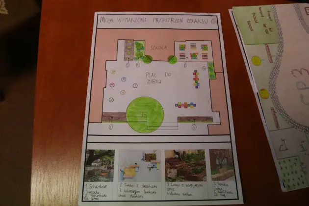 Uczniowie zaprojektowali wymarzoną strefę relaksu w Szkole Podstawowej nr 3