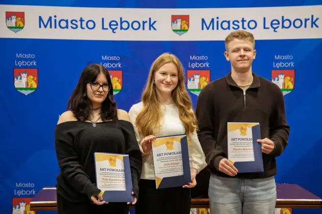 Młodzież to teraźniejszość - VI kadencja Młodzieżowej Rady Miasta Lęborka rozpoczęta