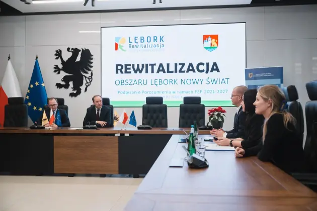 13,4 mln zł dla „Nowego Świata” - Lębork wchodzi w kolejny etap rewitalizacji