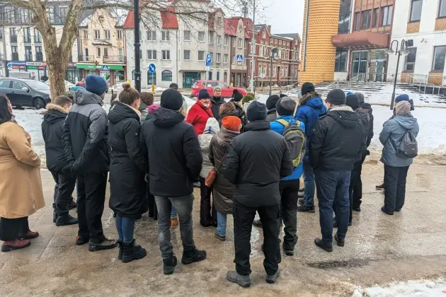 Około 60 osób odkrywało przedwojenny Lębork podczas spaceru z przewodnikami