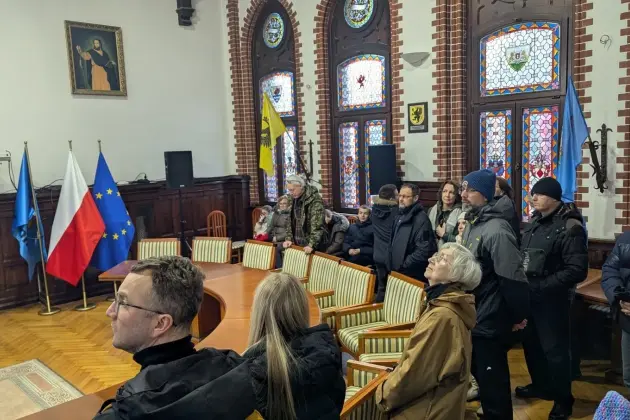 Około 60 osób odkrywało przedwojenny Lębork podczas spaceru z przewodnikami