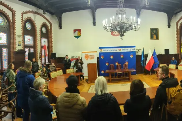 Około 60 osób odkrywało przedwojenny Lębork podczas spaceru z przewodnikami