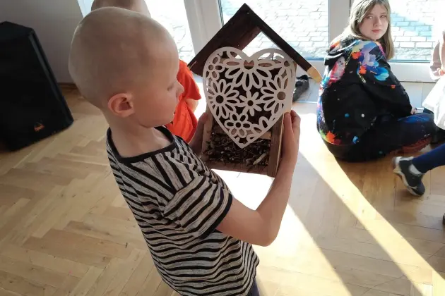 Wspólne działania dzieci i seniorów wokół Bazy