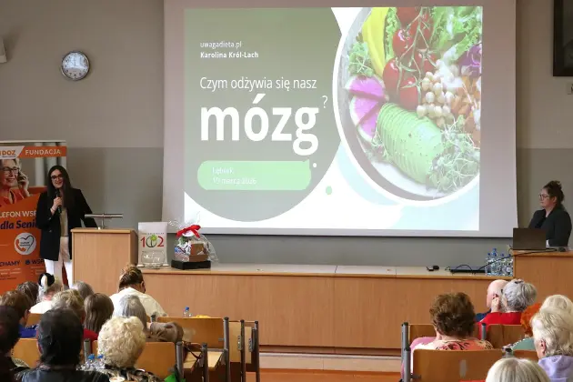 Profilaktyka, wiedza i aktywność – seniorzy rozmawiali o zdrowiu mózgu