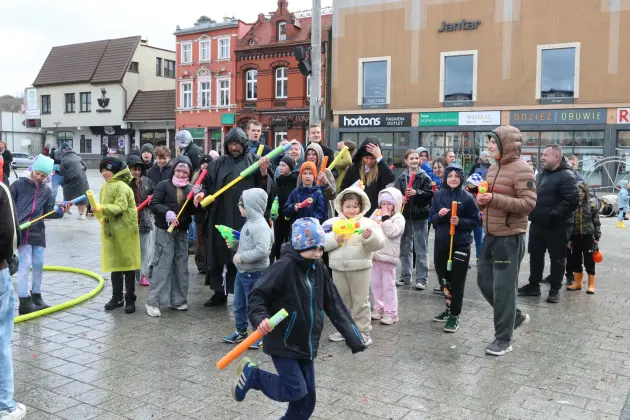 Miejski śmigus - dyngus – po raz pierwszy wspólne lanie wody