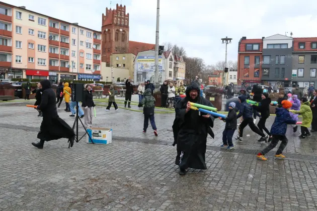 Miejski śmigus - dyngus – po raz pierwszy wspólne lanie wody