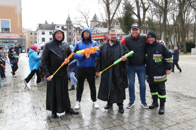 Miejski śmigus - dyngus – po raz pierwszy wspólne lanie wody