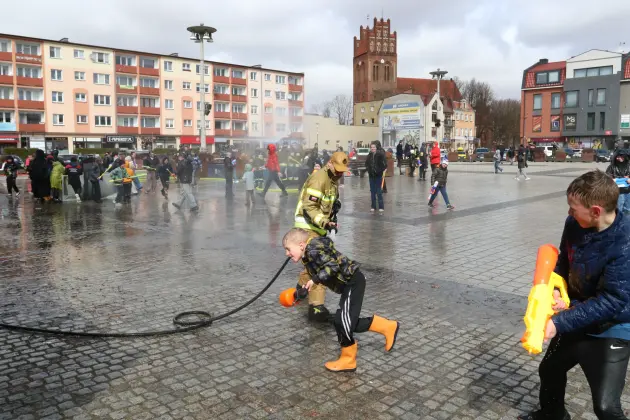 Miejski śmigus - dyngus – po raz pierwszy wspólne lanie wody