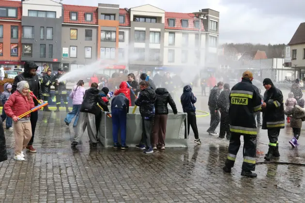 Miejski śmigus - dyngus – po raz pierwszy wspólne lanie wody