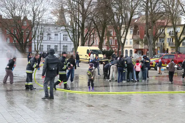 Miejski śmigus - dyngus – po raz pierwszy wspólne lanie wody