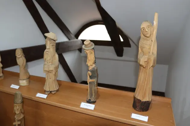 Wystawa prac artysty Alfreda Lubockiego w Muzeum w Lęborku