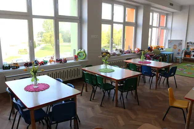 Dzieci z Przedszkola nr 2 w nowych salach. Trwa budowa żłobka i przedszkola